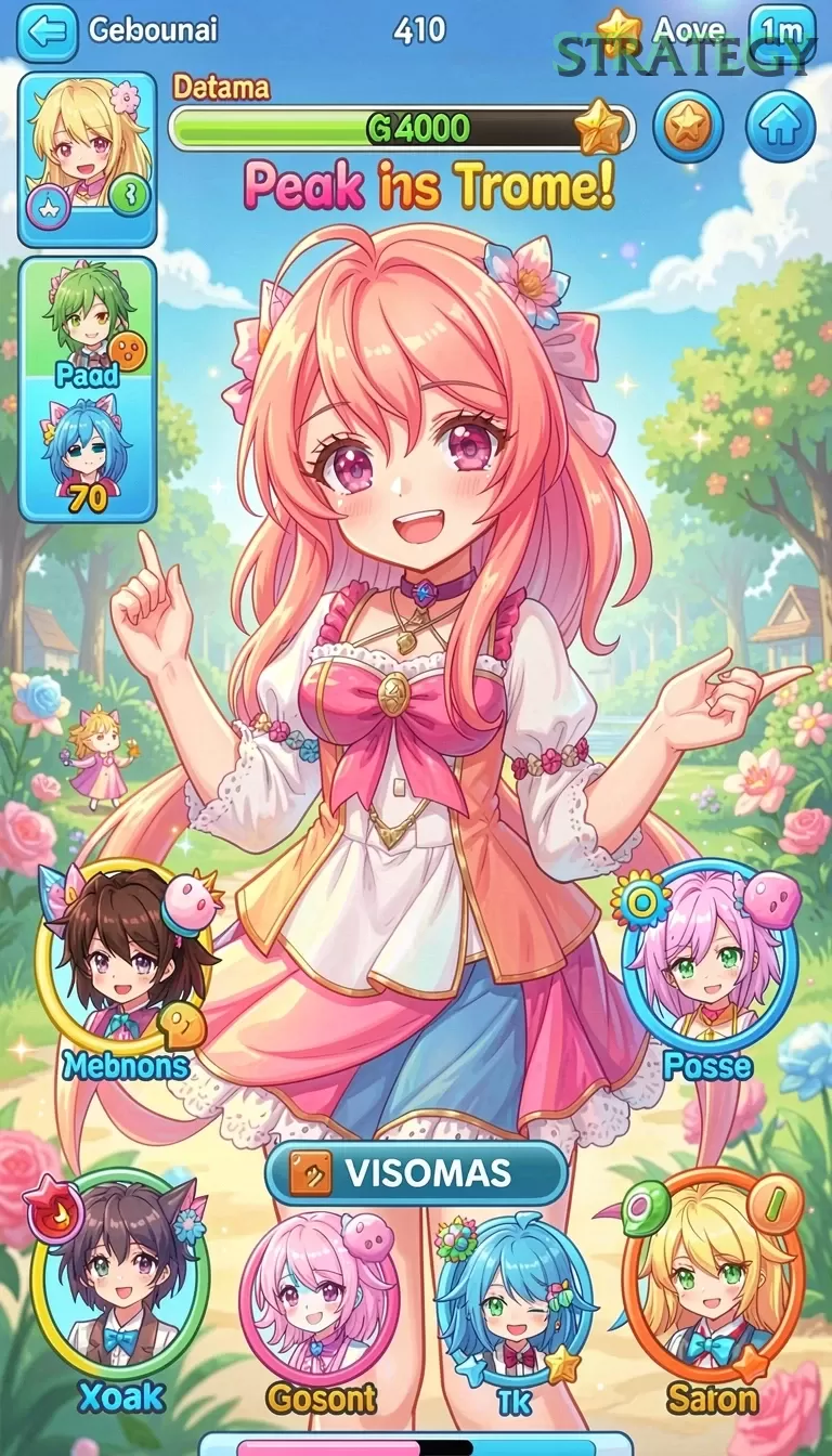 Cuplikan layar D06GAMES — menu navigasi