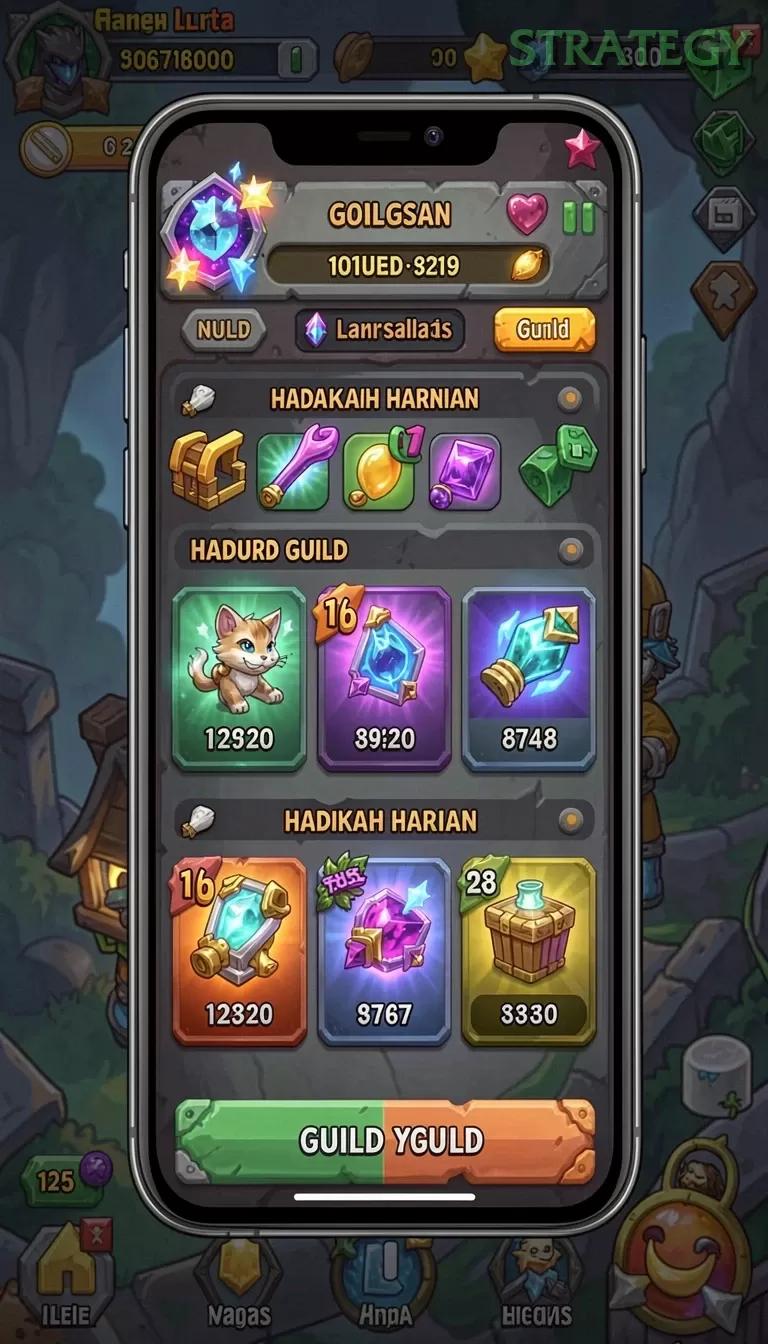 Cuplikan layar SBOBET — menu navigasi